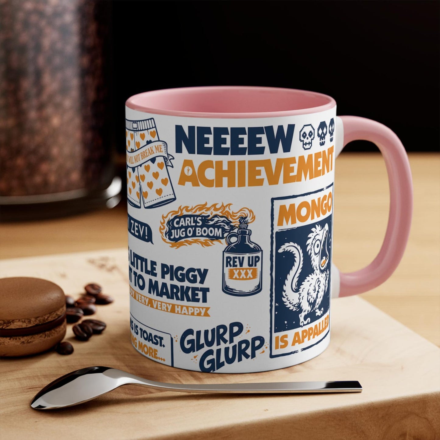 New Achievement Dungeon Crawler Carl 15oz gaming coffee mug