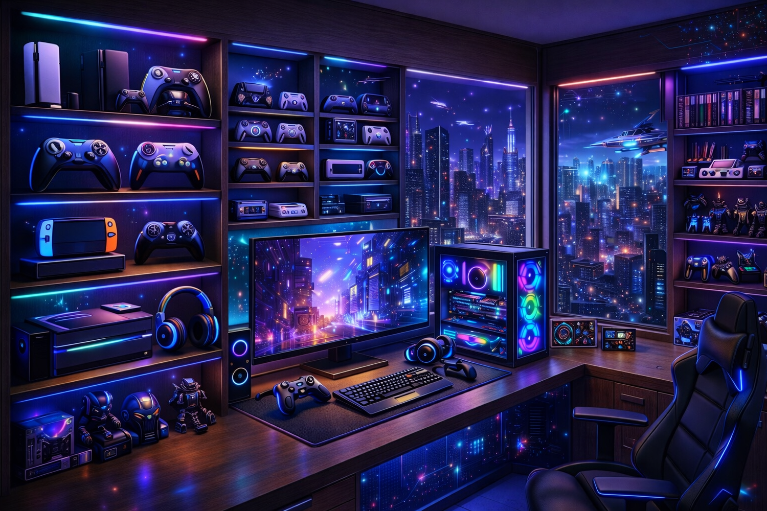 Gaming (Consoles, Controllers, RGB Gear)