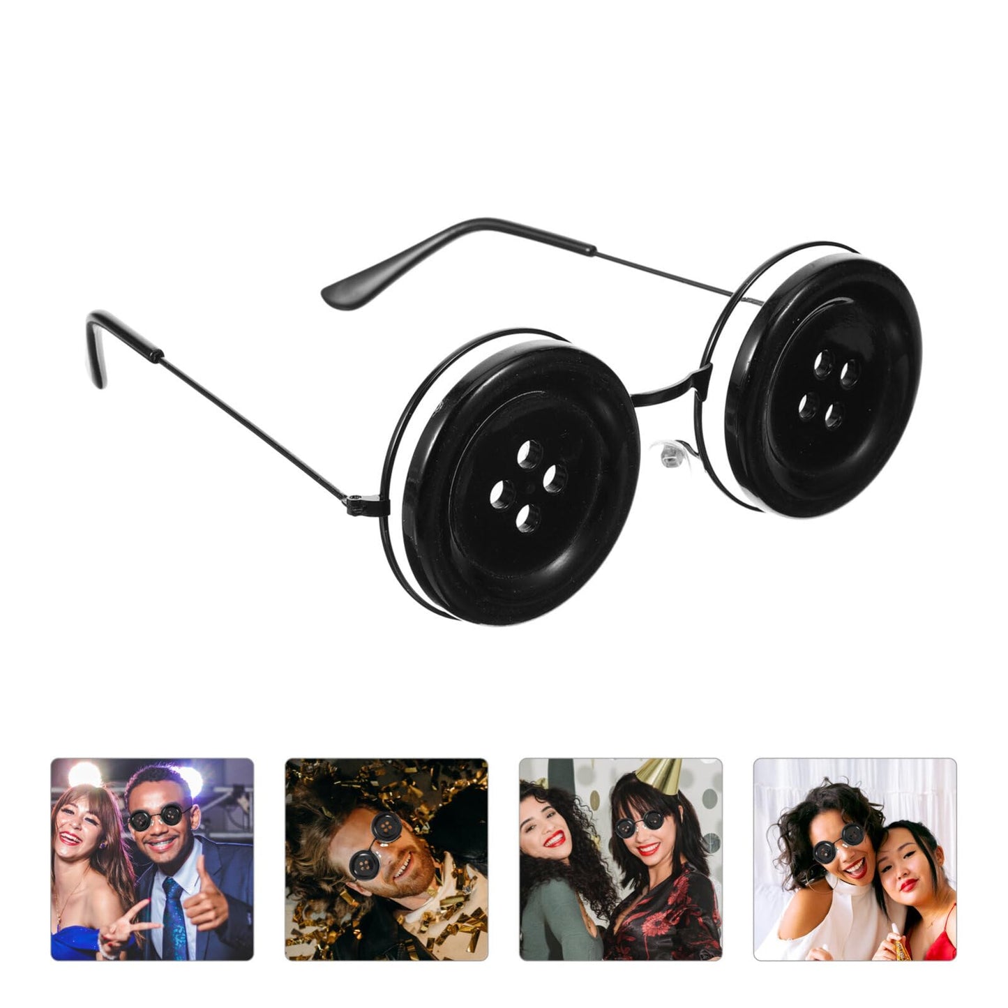 Coraline button eyes glasses for cosplay fans