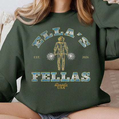 Fellas Ellas unisex funny shirt with bold lettering design