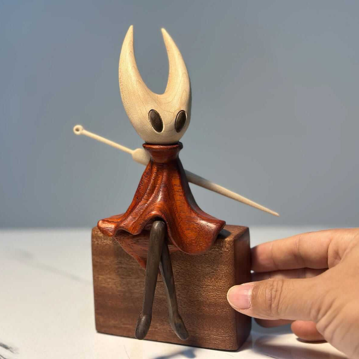 Hollow Knight Wood Sculpture