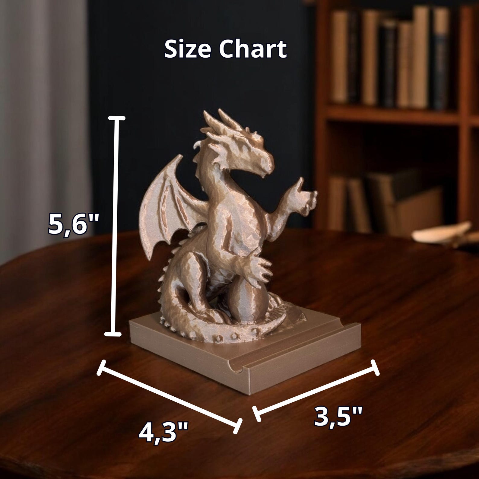 Personalized knight pen holder desk decor engraved gift for gamers