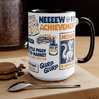 New Achievement Dungeon Crawler Carl 15oz gaming coffee mug