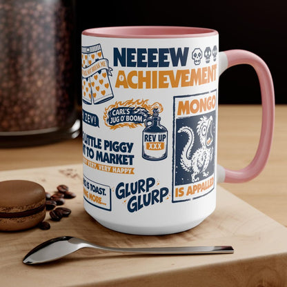New Achievement Dungeon Crawler Carl 15oz gaming coffee mug