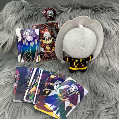 Pierrot inspired Freak Circus fan gift box with collectible art and circus-themed keepsakes