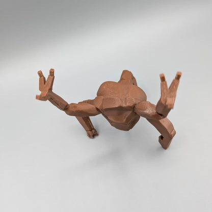 3D printed Rocky the Eridian pen holder from Project Hail Mary on desk