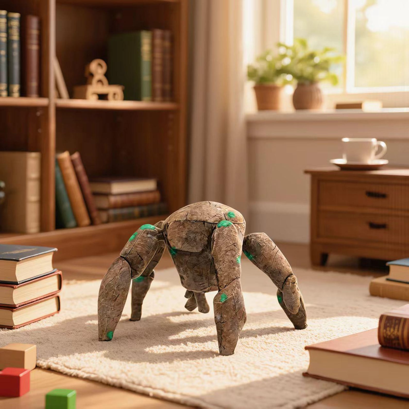 Rocky plush toy inspired by Project Hail Mary alien character