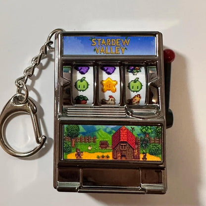Handmade Stardew Valley Junimo Gachapon keychain mini capsule charm